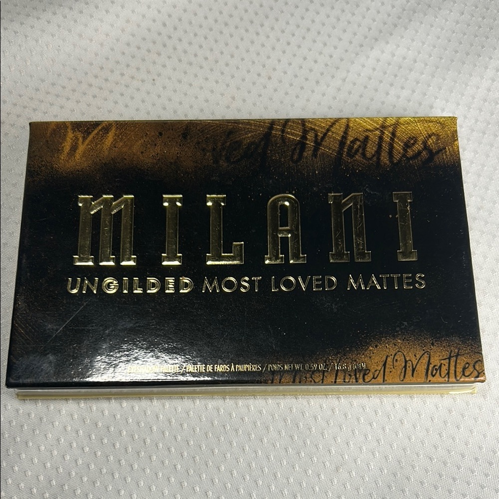 Milani Ungilded 12 Most Loved Mattes Palette 16.8g Contour Eye Highlights
